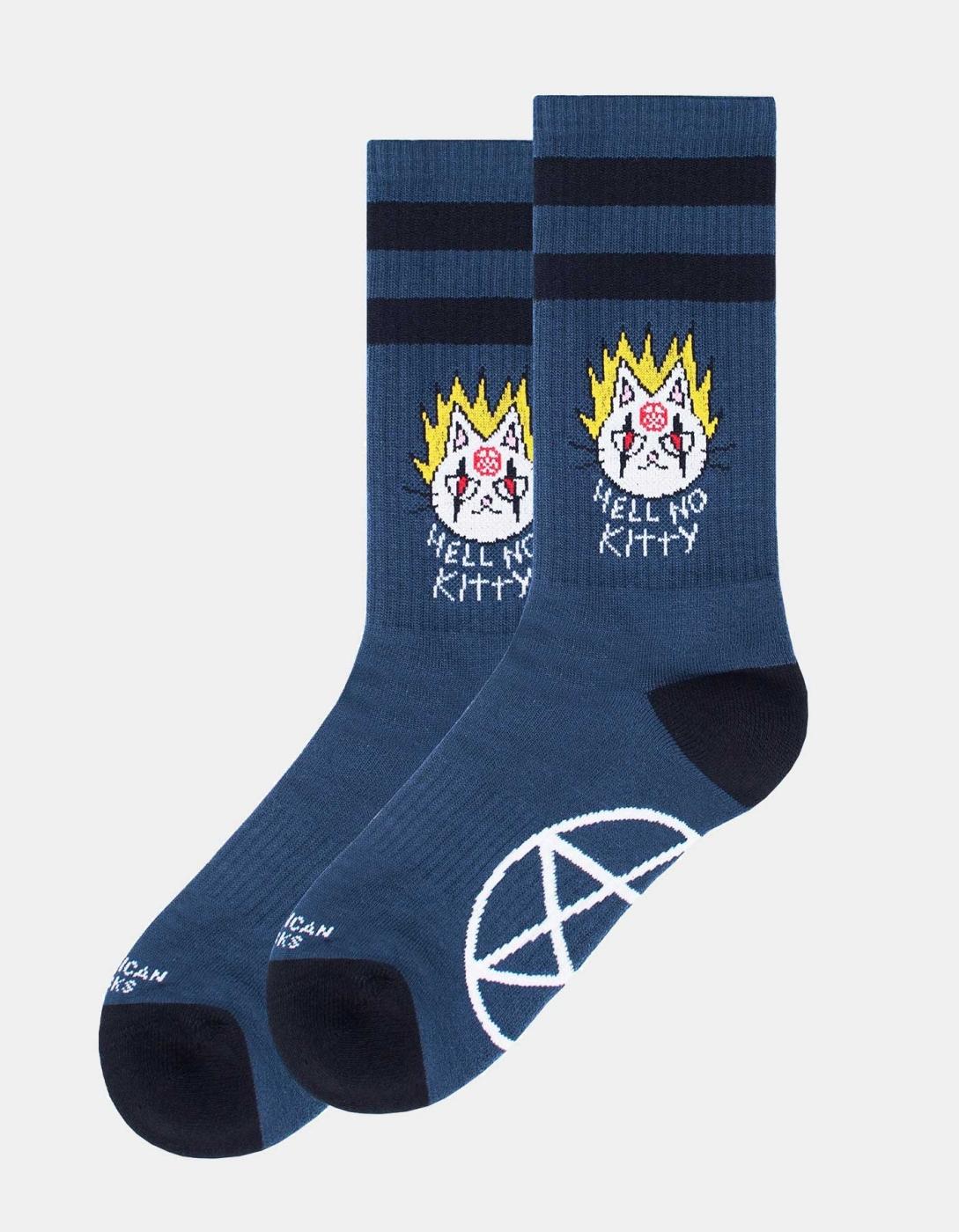 Calcetines AMERICAN SOCKS MID HIGH - Hell No Kitty