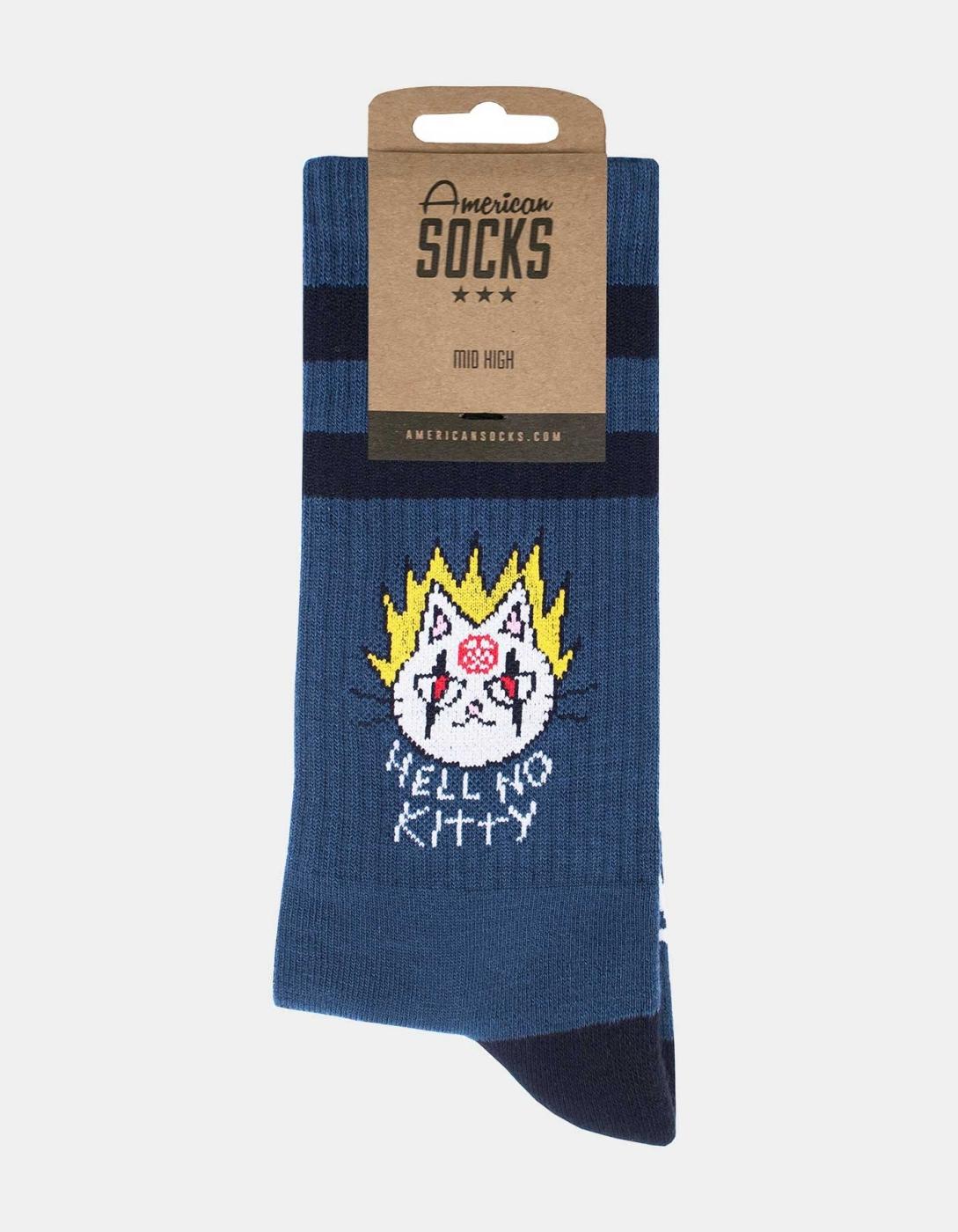 Calcetines AMERICAN SOCKS MID HIGH - Hell No Kitty