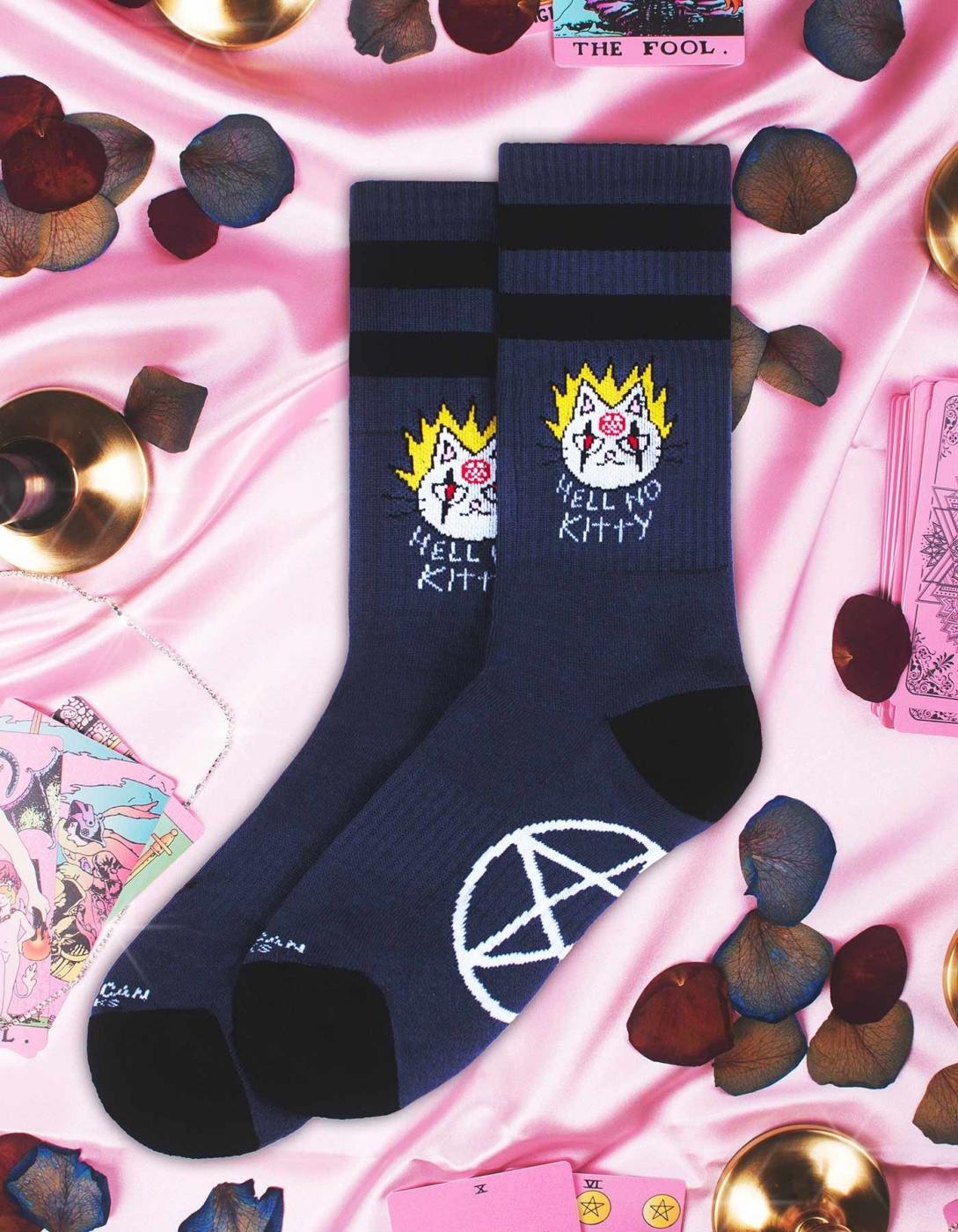 Calcetines AMERICAN SOCKS MID HIGH - Hell No Kitty