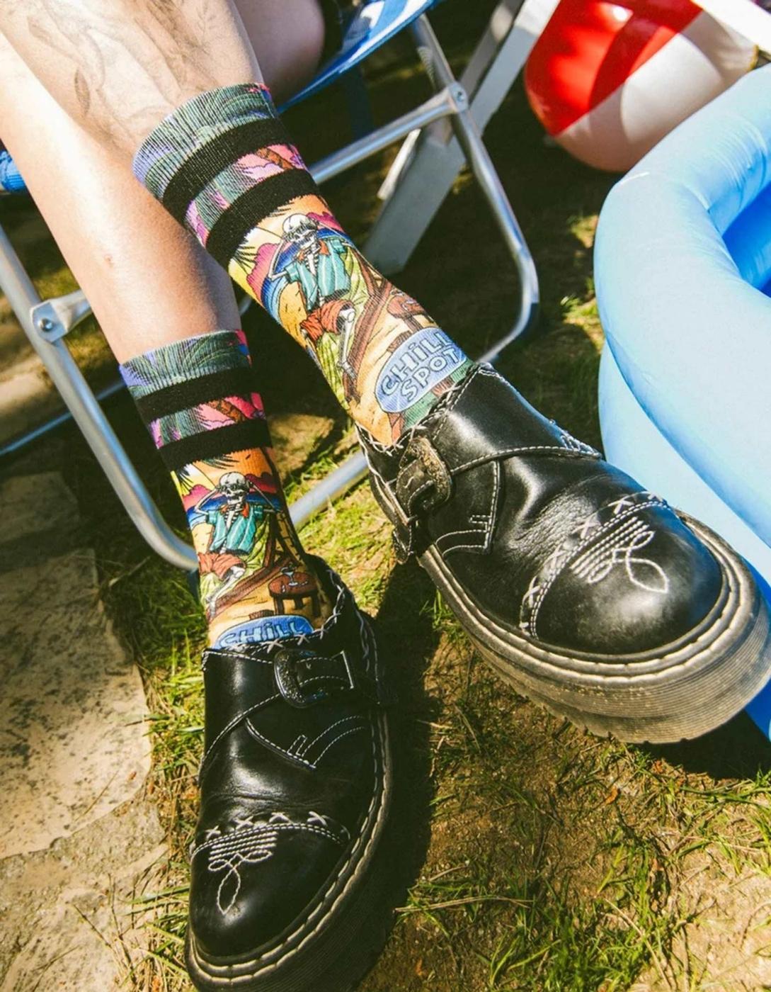 Calcetines AMERICAN SOCKS MID HIGH - Chiller