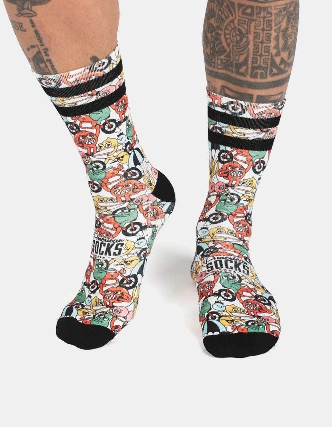 Calcetines AMERICAN SOCKS MID HIGH - Fruit Parade