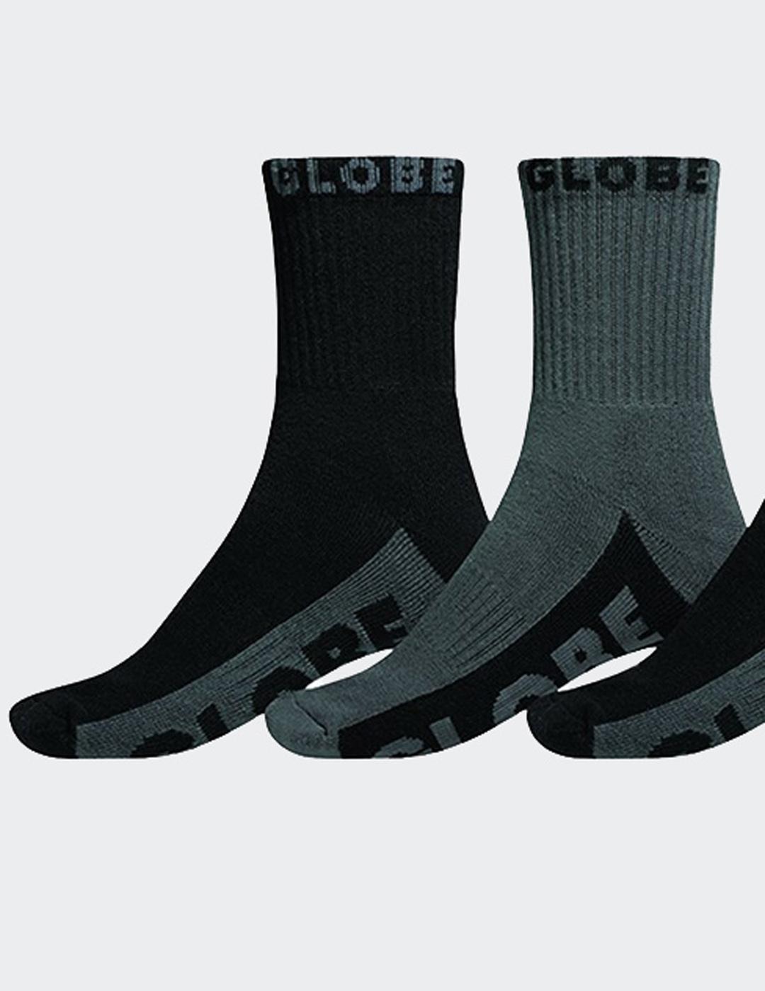 Calcetines CREW (Pack de 5) - Black/Grey