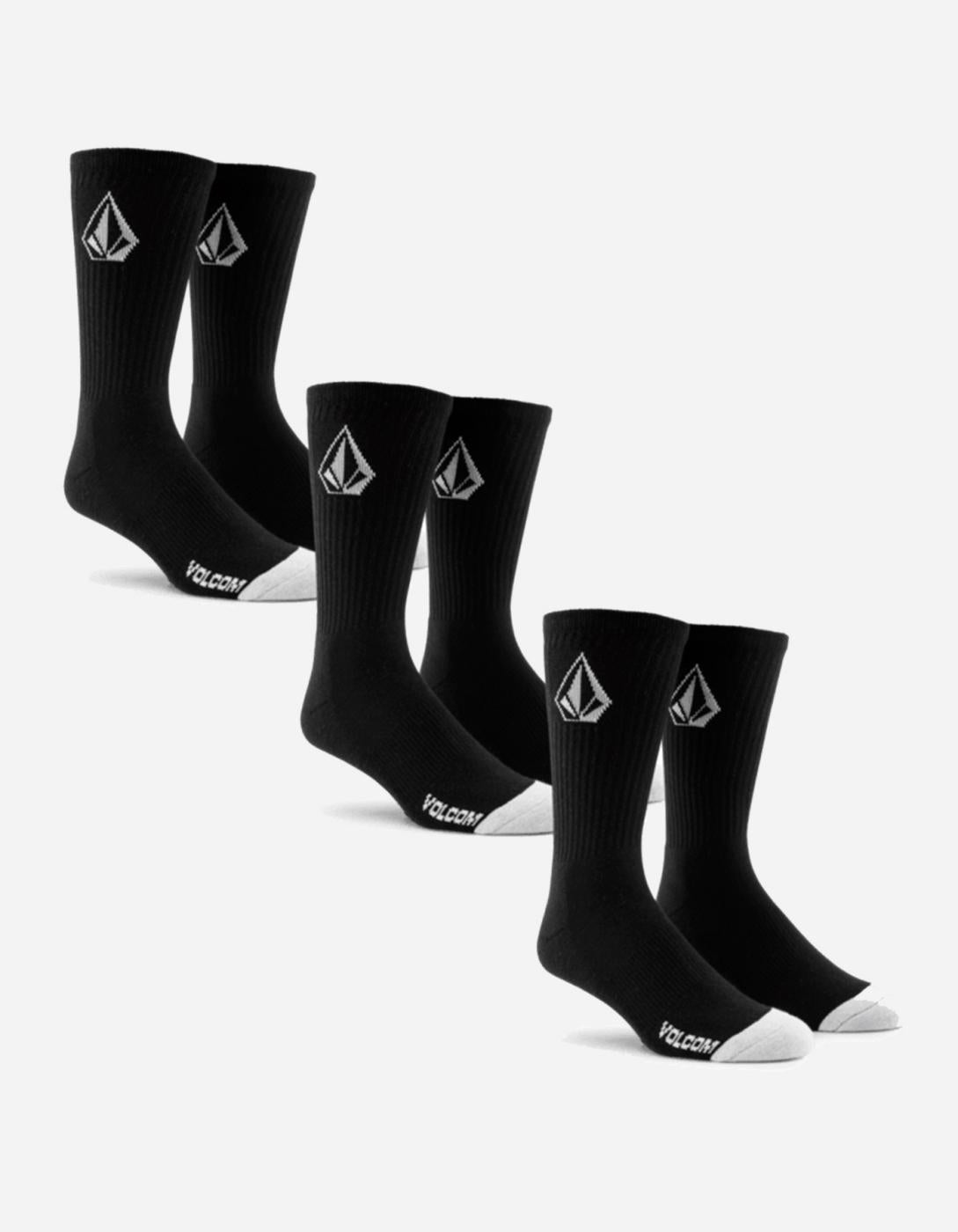 Calcetines FULL STONE 3PK - Black