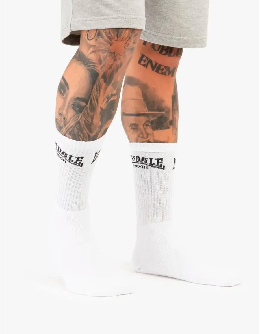 Calcetines GILBERT - White/Black