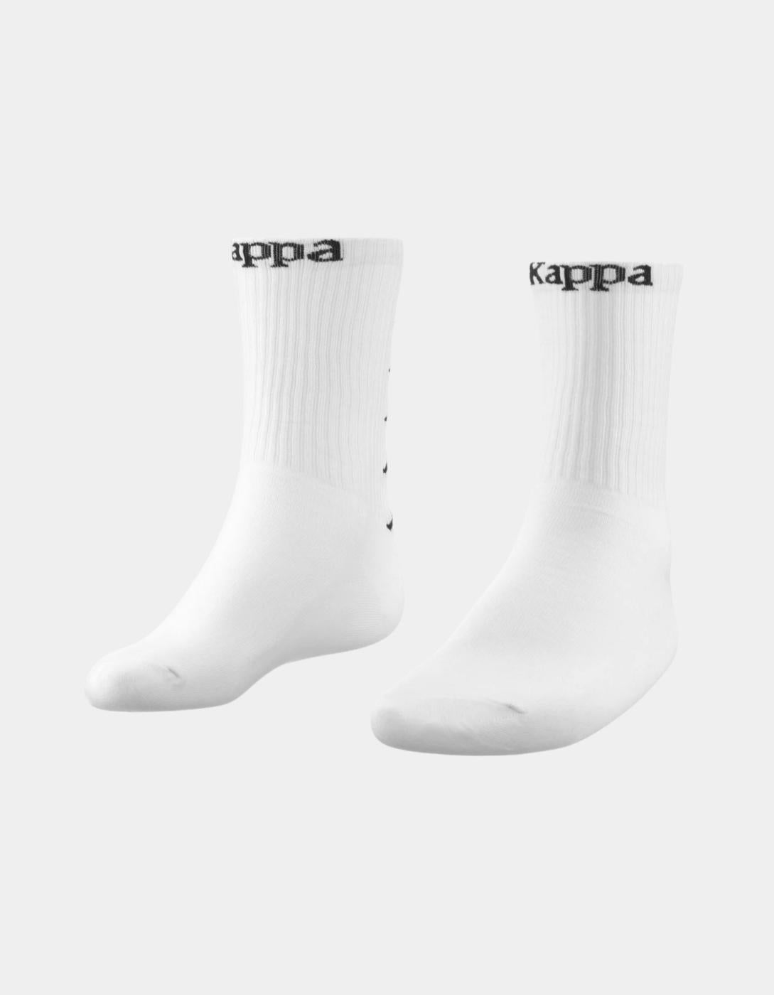 Calcetines KAPPA ATEL 3 PACK  - White Black