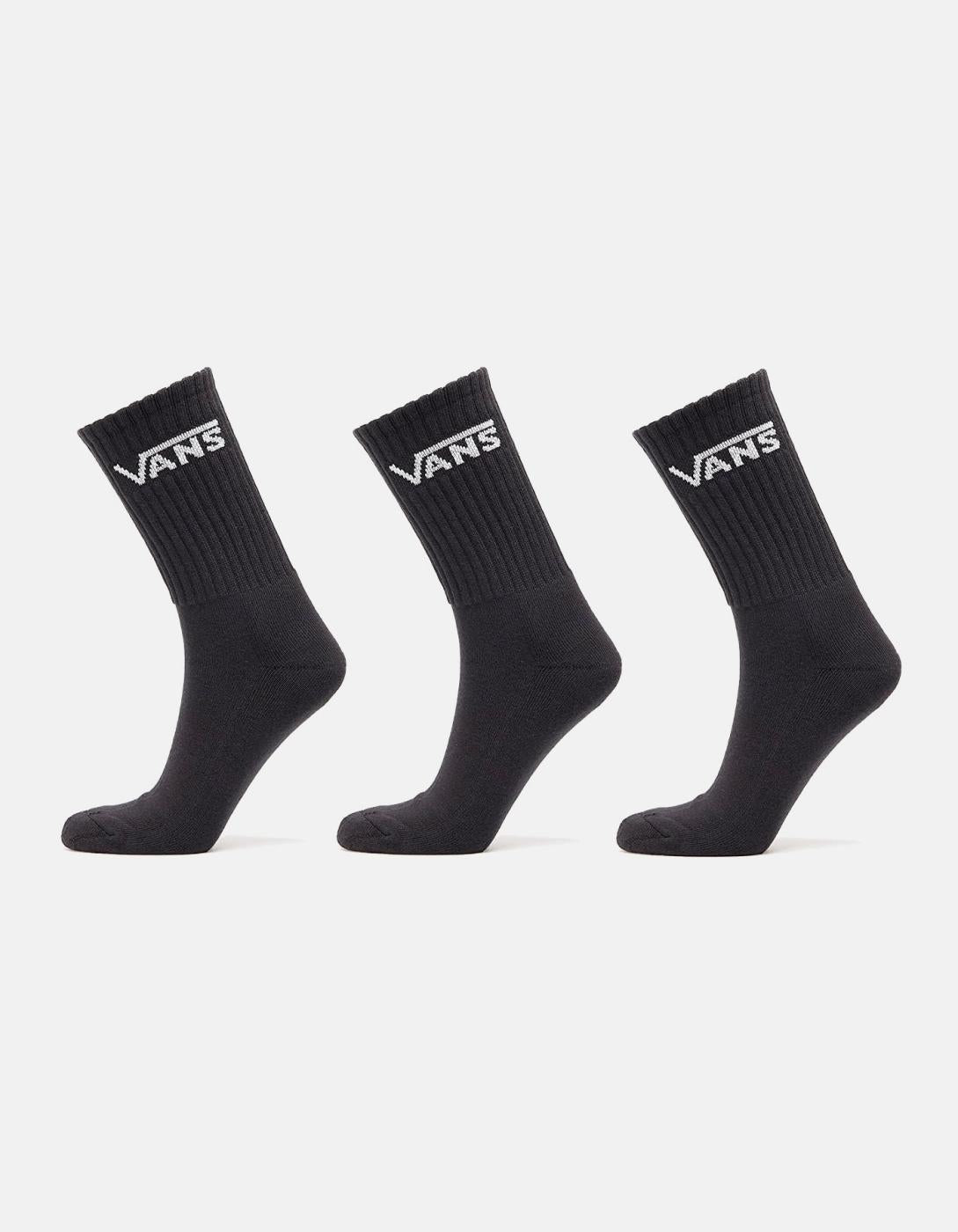 Calcetines VANS CLASSIC CREW ROX - Black