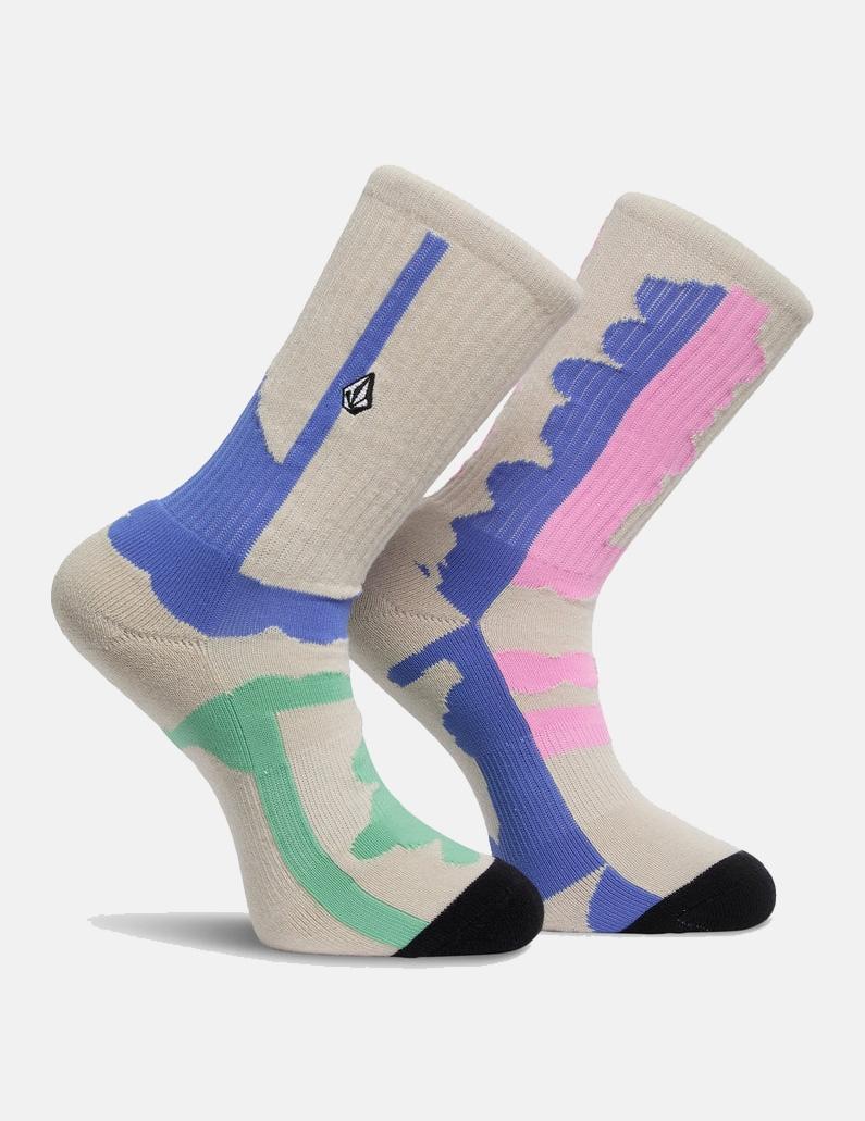 Calcetines VOLCOM PRINT MIXER  (Pack de 3) - Multi
