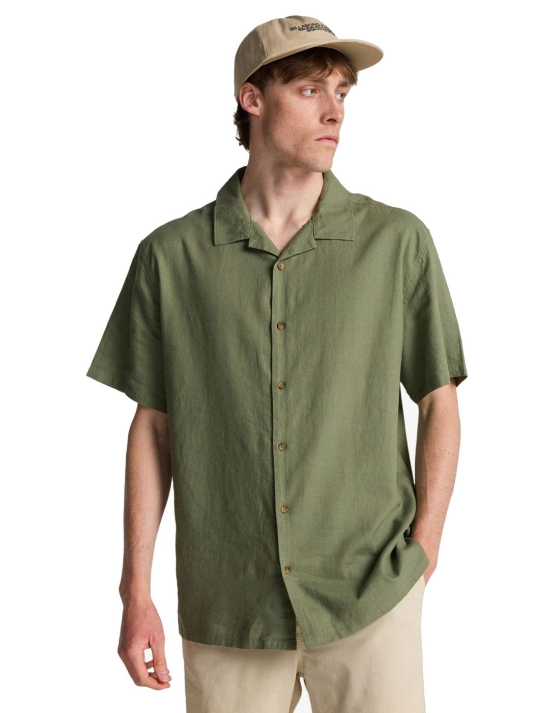 Camisa BILLABONG VACAY LINEN - Sea Spray