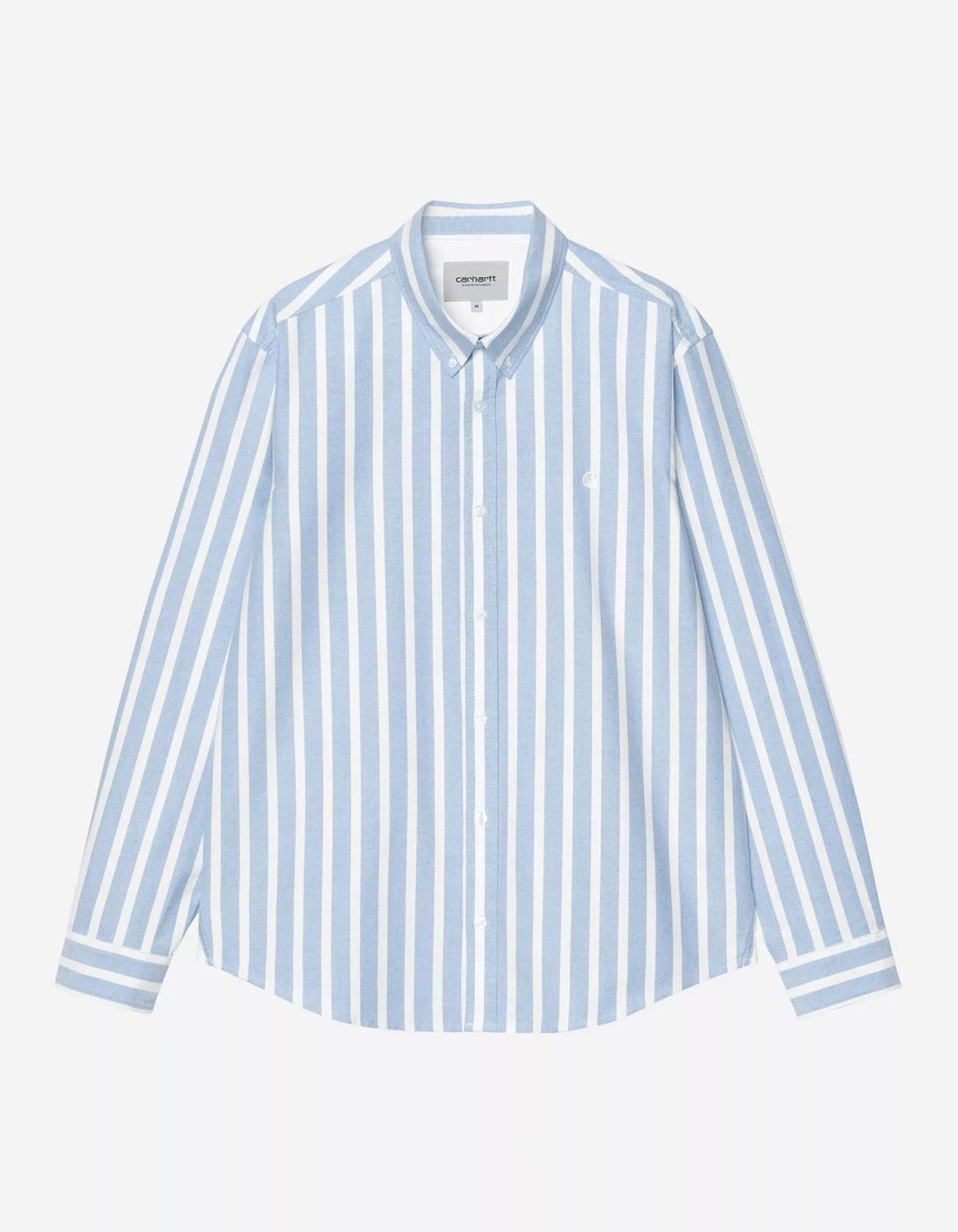 Camisa CARHARTT WIP DEVEN - Bleach / White