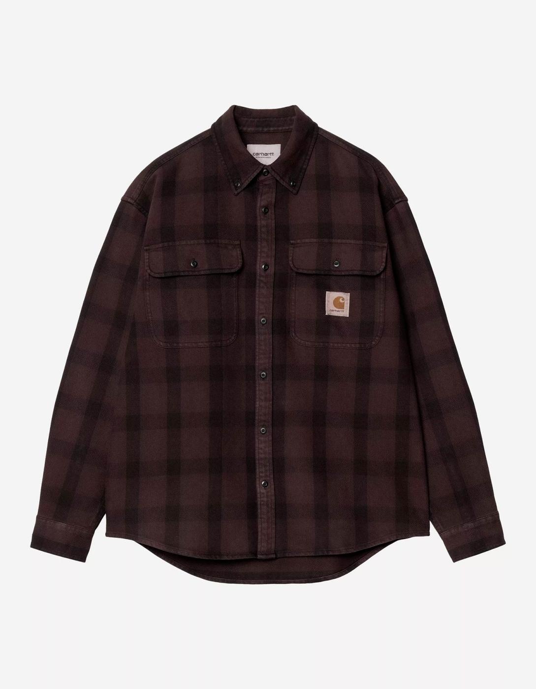 Camisa CARHARTT WIP EDMANDS - Natural / Palisander
