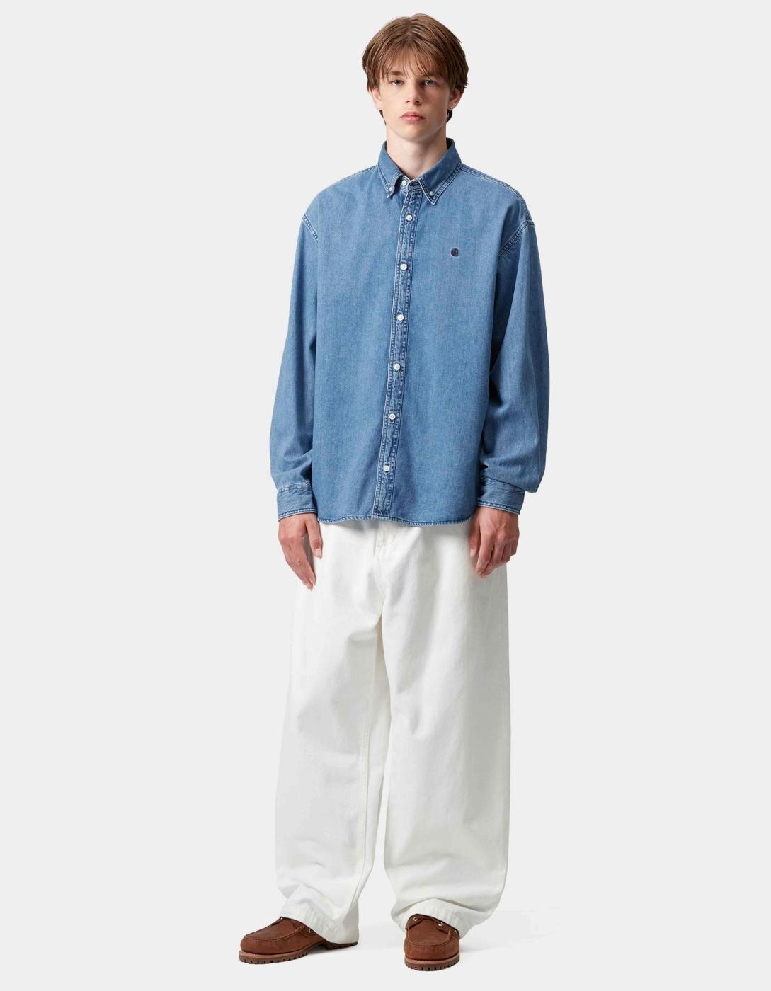 Camisa CARHARTT WIP LUCAS - Blue