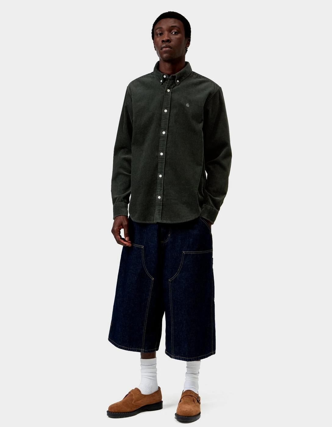Camisa CARHARTT WIP MADISON CORD - Raven