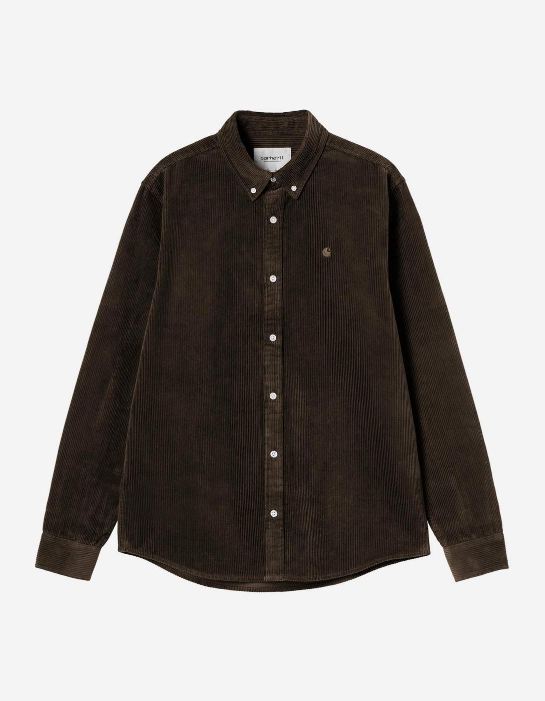 Camisa CARHARTT WIP MADISON CORD - Tobacco