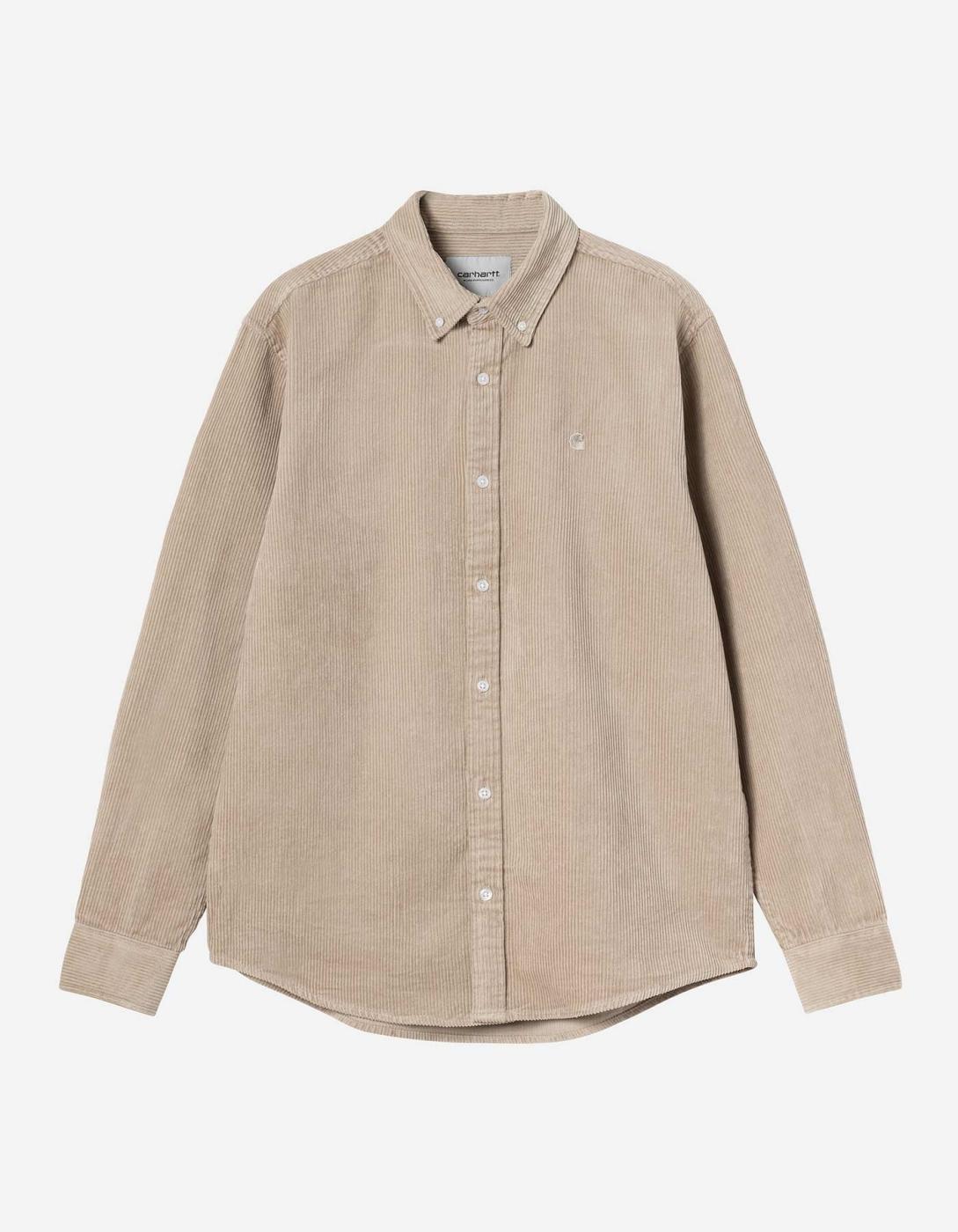 Camisa CARHARTT WIP MADISON CORD - Wall