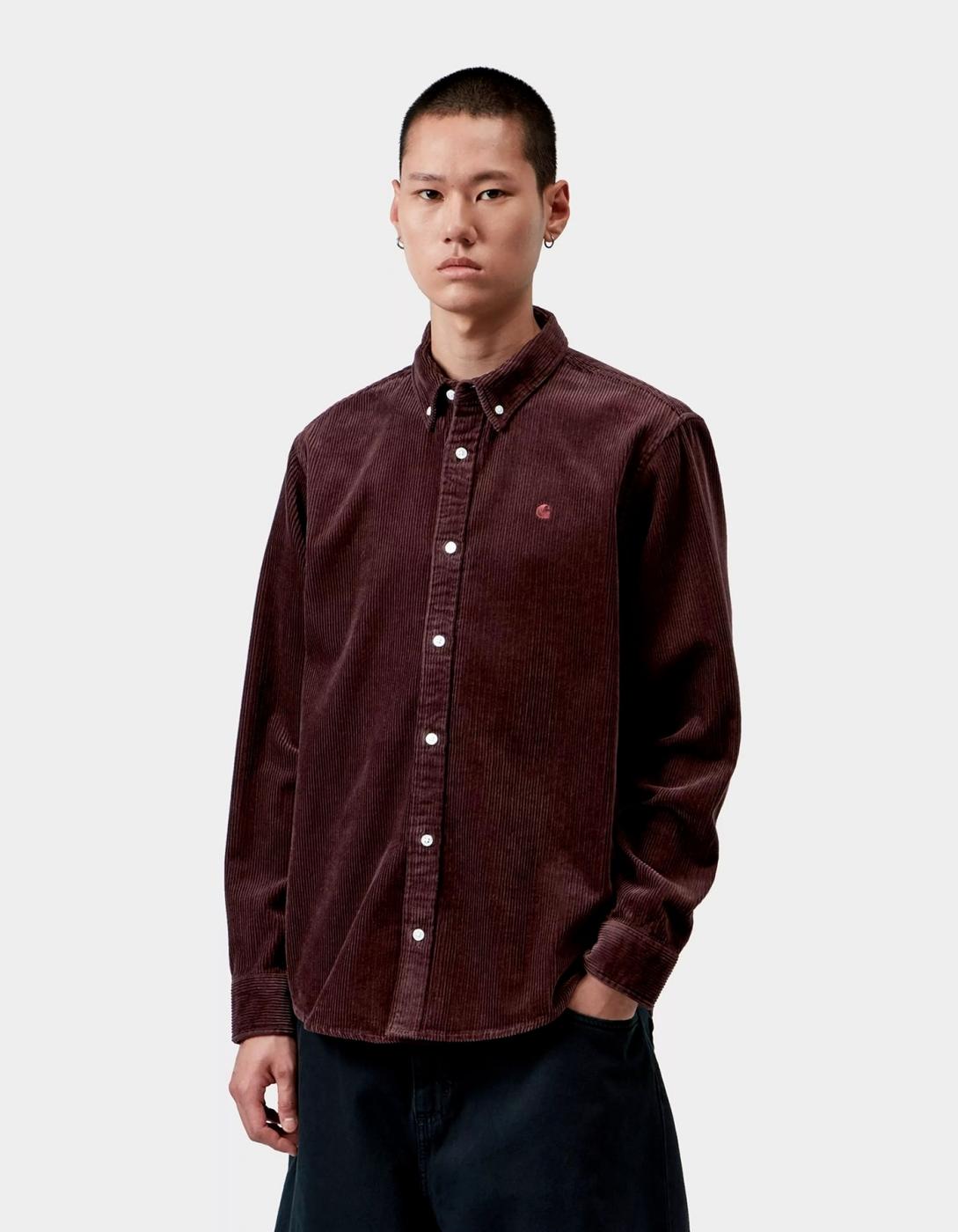 Camisa CARHARTT WIP MADISON CORD - Amarone