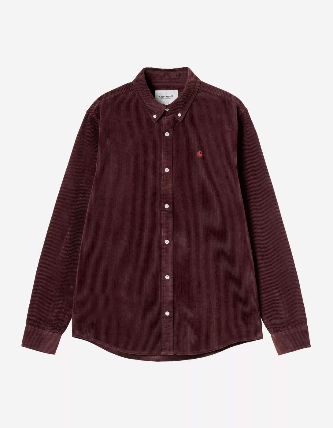 Camisa CARHARTT WIP MADISON CORD - Amarone