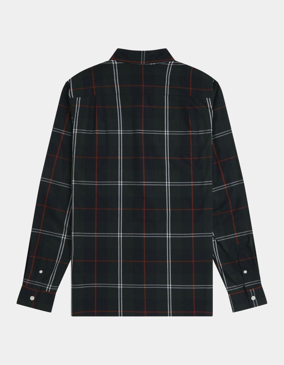 Camisa FRED PERRY M3456 - Night Green