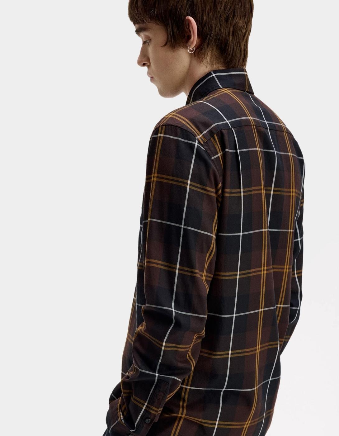 Camisa FRED PERRY M3457 - Rich Brown