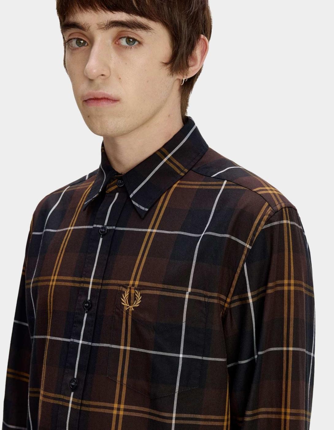 Camisa FRED PERRY M3457 - Rich Brown