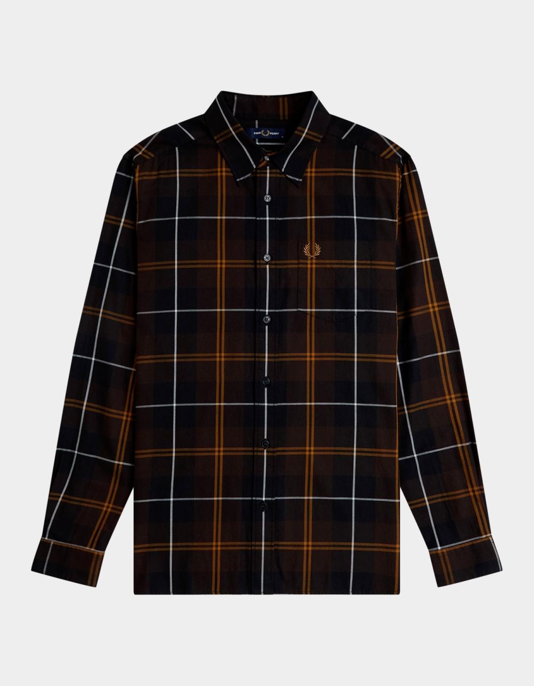 Camisa FRED PERRY M3457 - Rich Brown