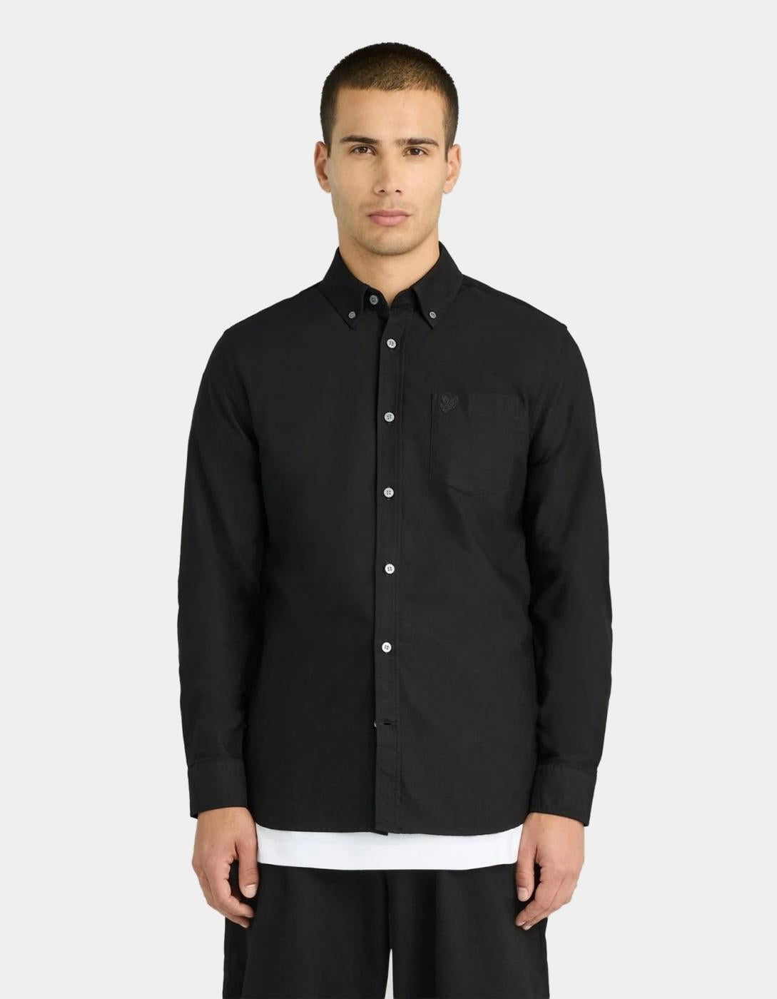 Camisa Lyle&Scott LW2112TONT - Jet Black