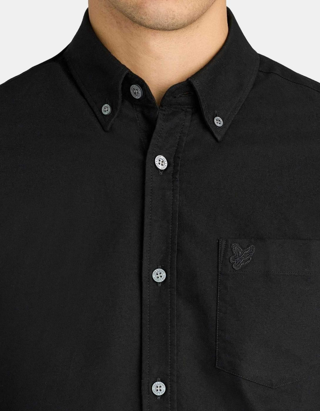 Camisa Lyle&Scott LW2112TONT - Jet Black