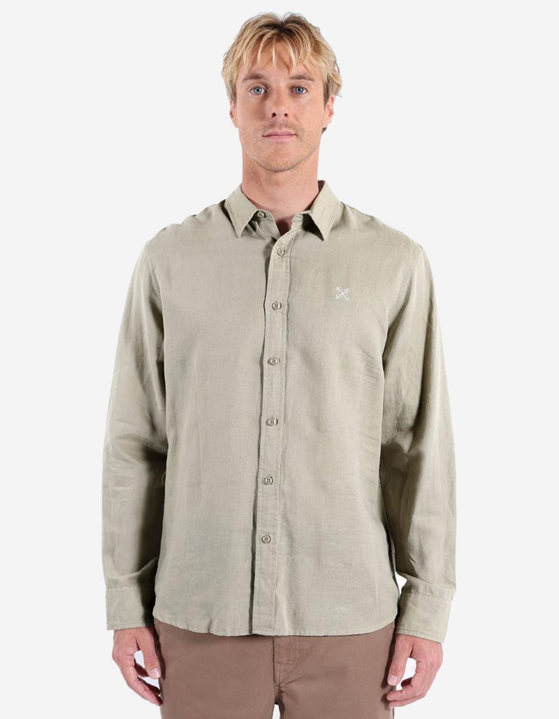 Camisa OXBOW LINEN - Rock