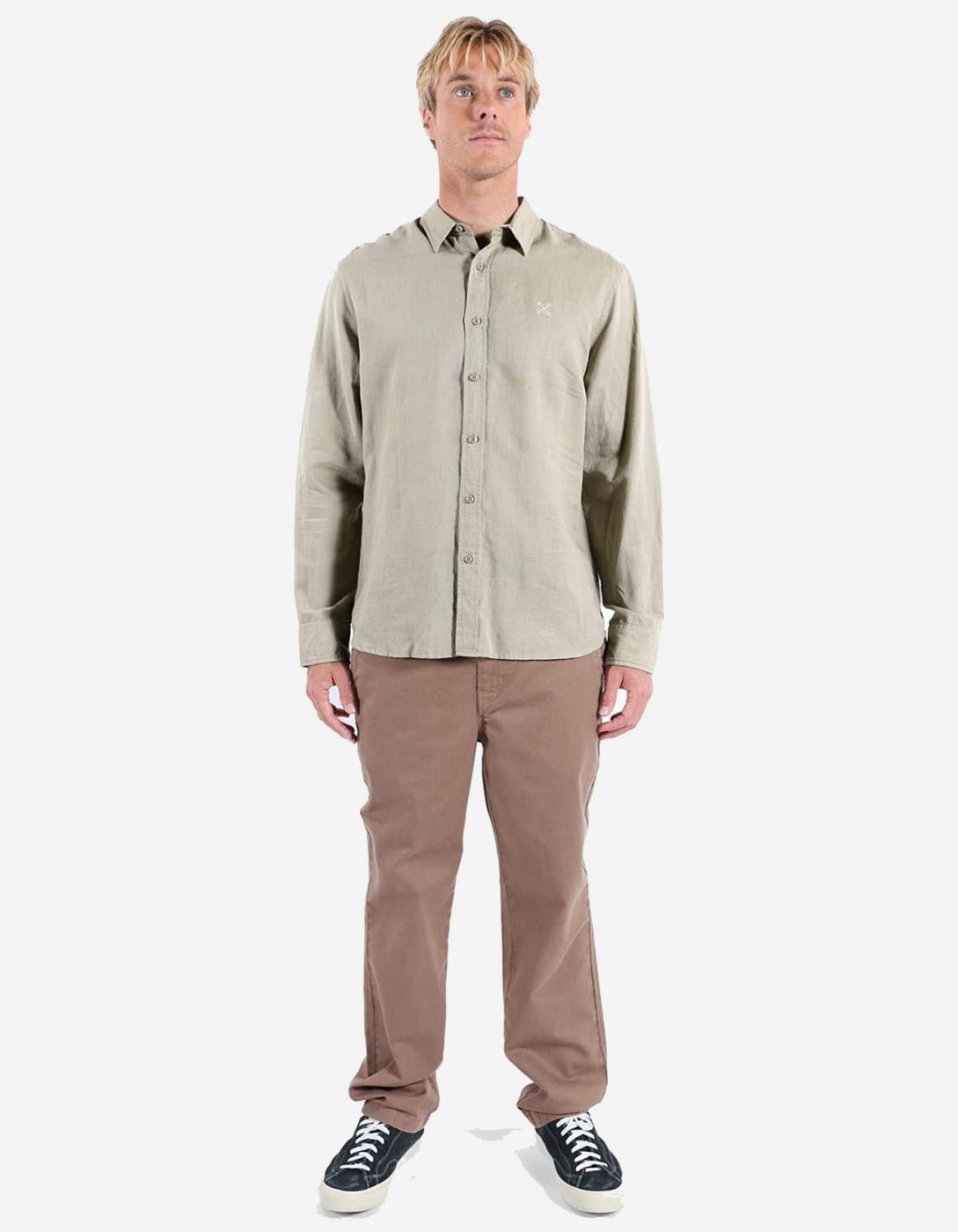 Camisa OXBOW LINEN - Rock