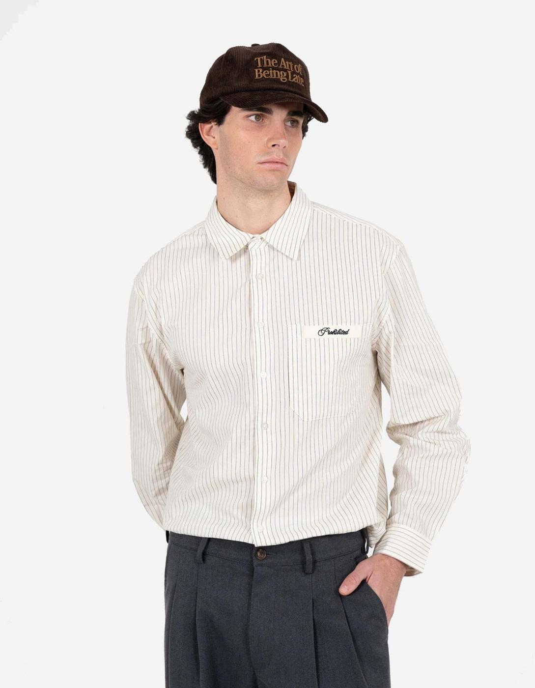 Camisa PROHIBITED DRIFT DRESS - Off White
