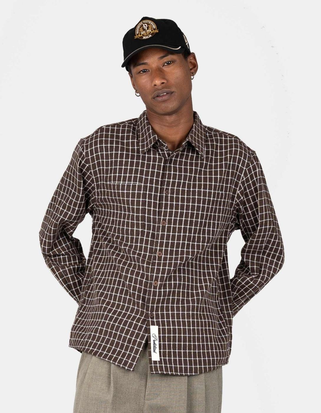 Camisa PROHIBITED SEASONED - Brown