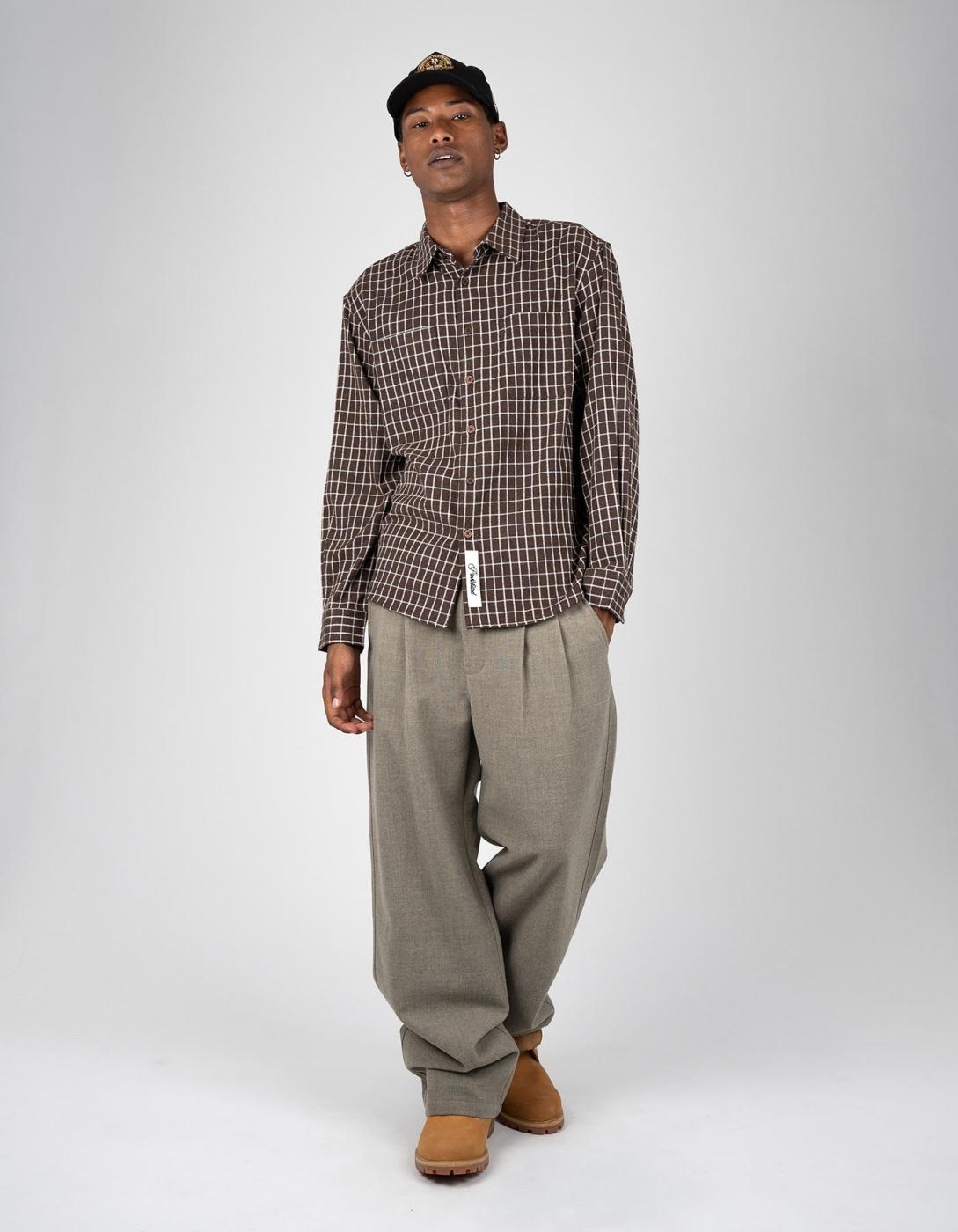 Camisa PROHIBITED SEASONED - Brown