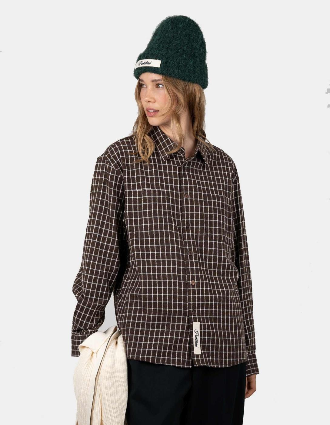 Camisa PROHIBITED SEASONED - Brown