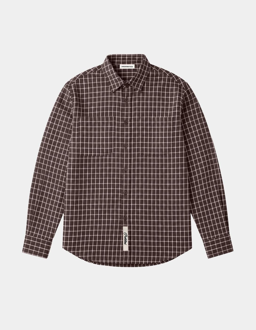 Camisa PROHIBITED SEASONED - Brown