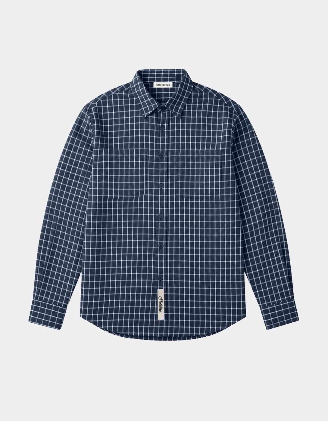 Camisa PROHIBITED SEASONED - Dark Blue