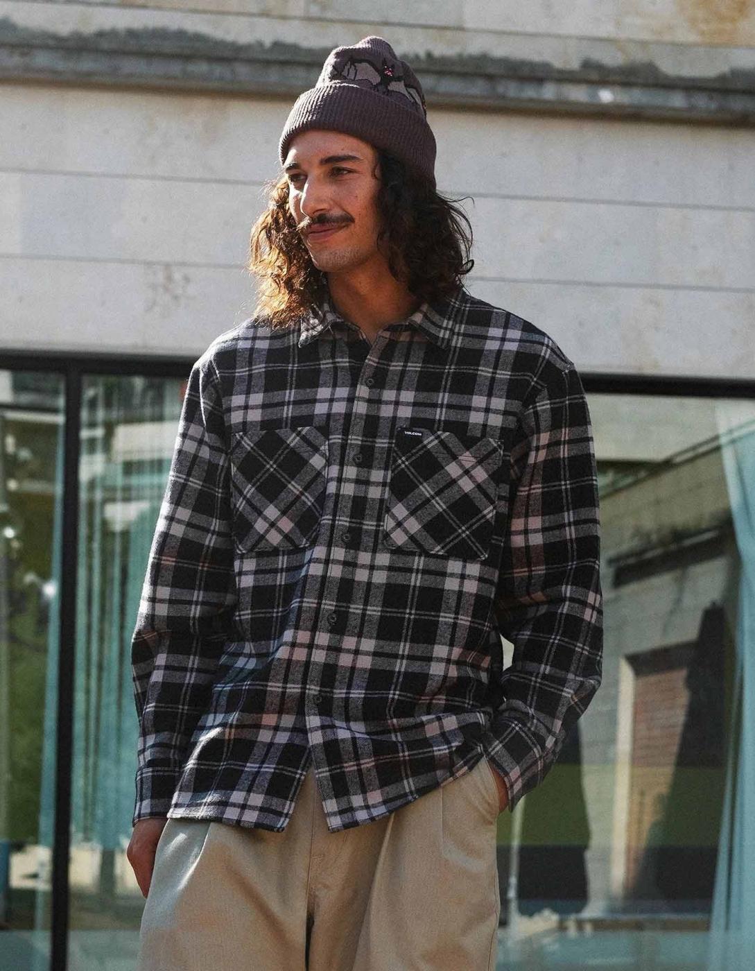 Camisa VOLCOM HUNKSTONE - Moonbeam