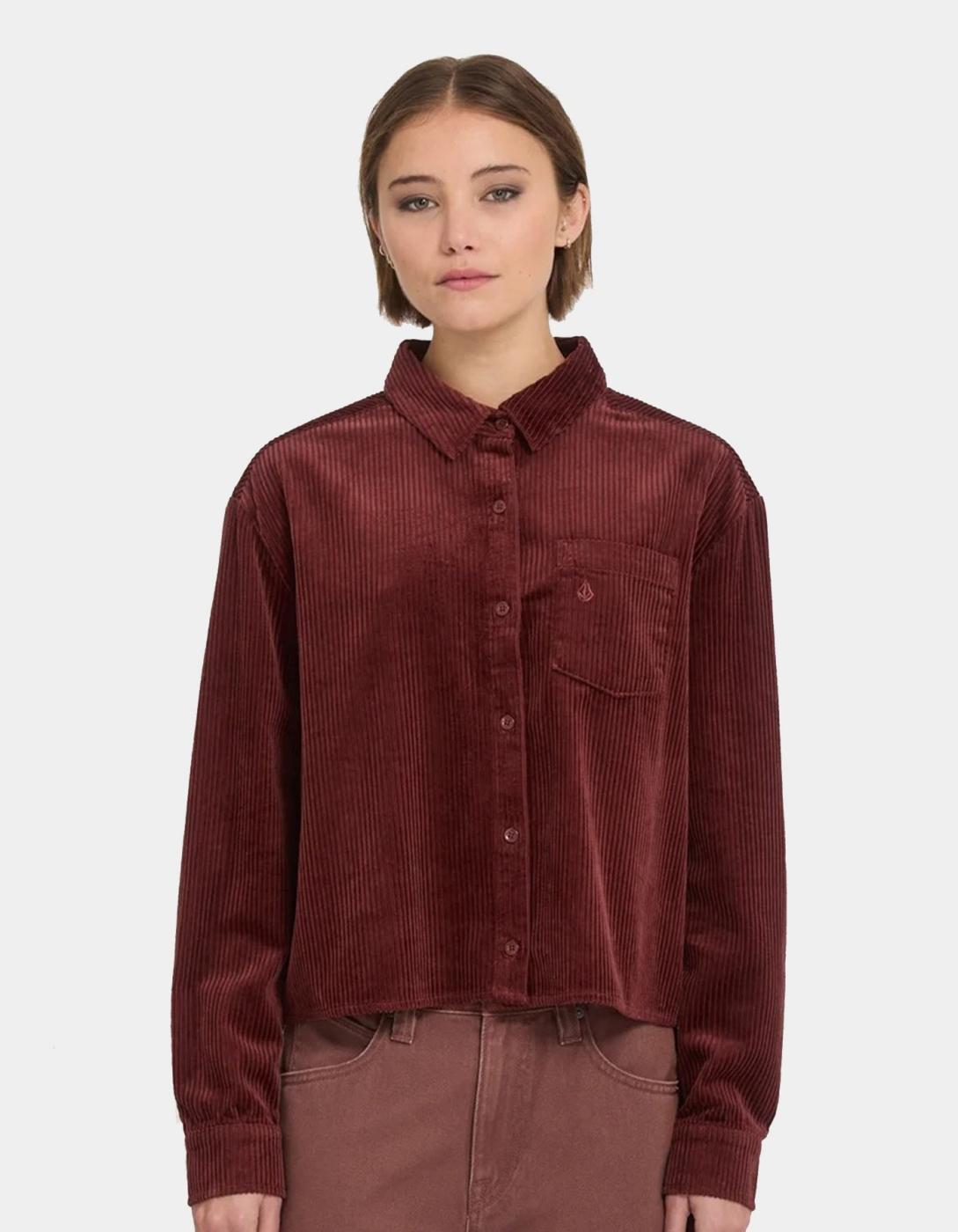 Camisa VOLCOM WEELLOW CORD - Brick