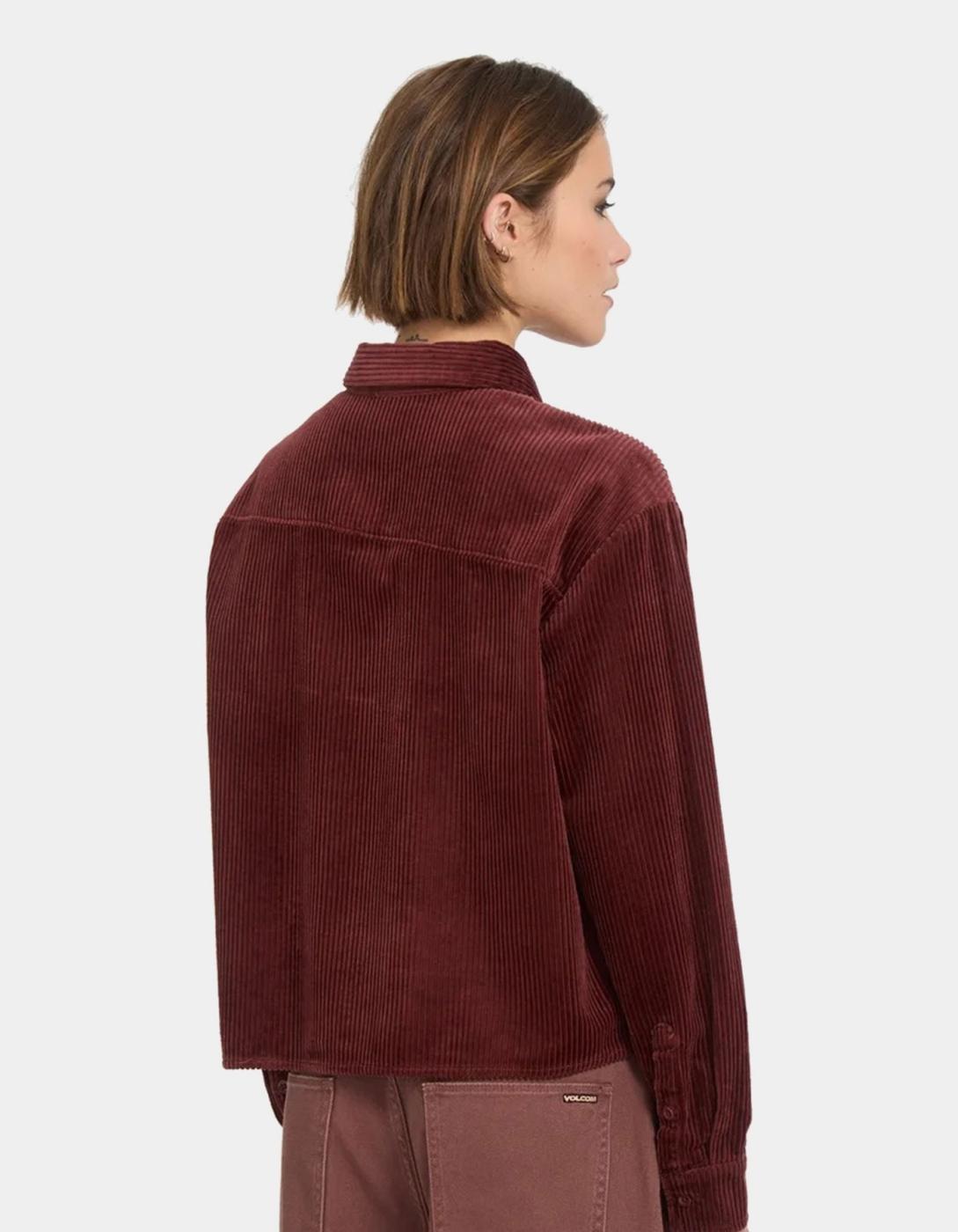 Camisa VOLCOM WEELLOW CORD - Brick