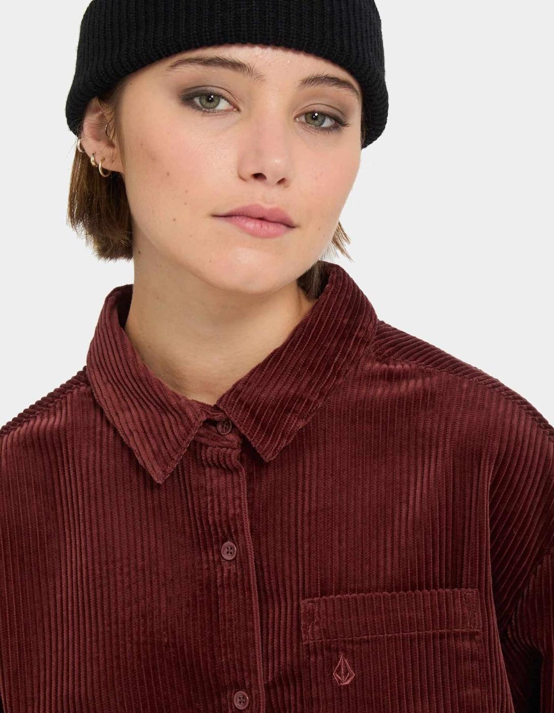 Camisa VOLCOM WEELLOW CORD - Brick