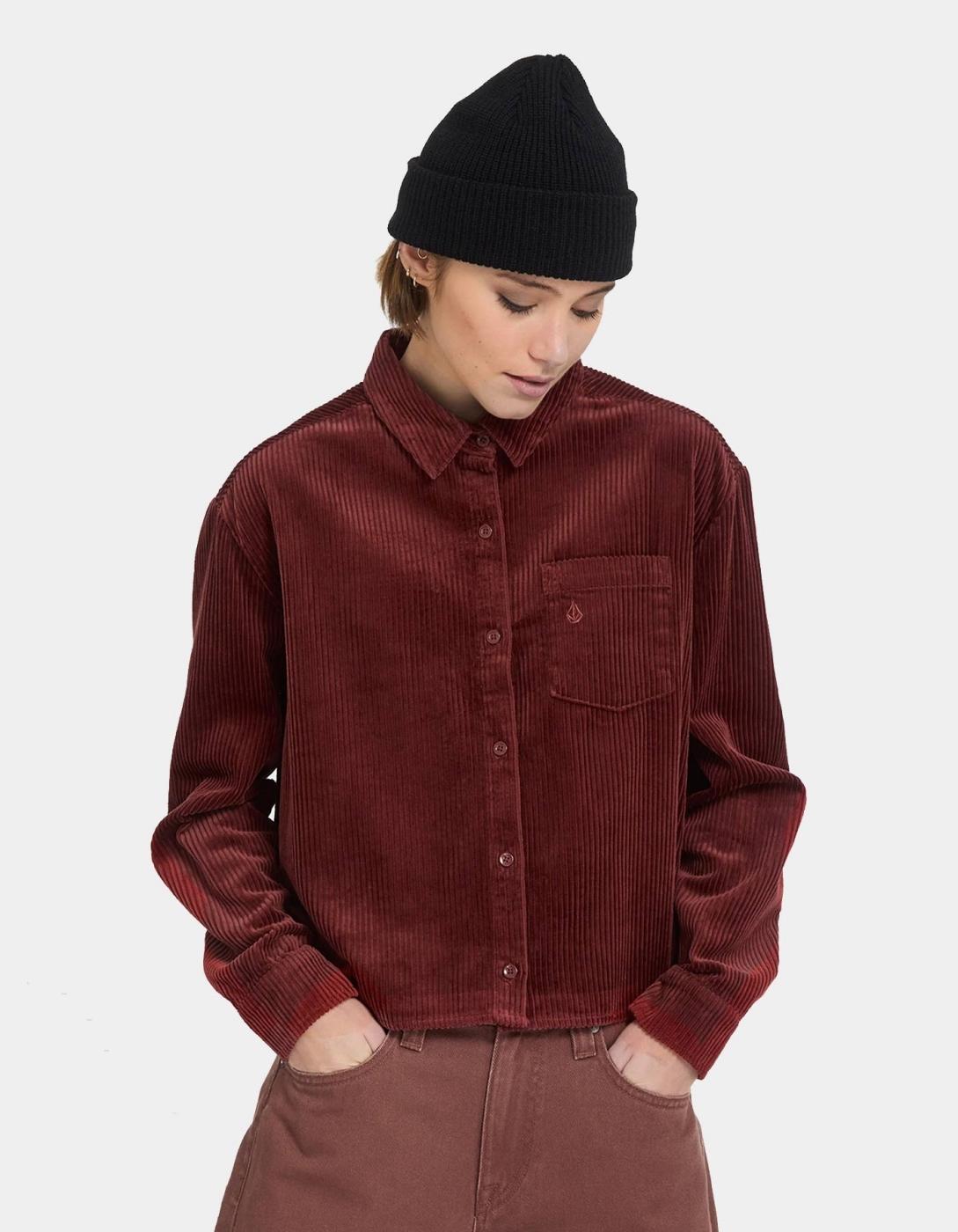 Camisa VOLCOM WEELLOW CORD - Brick