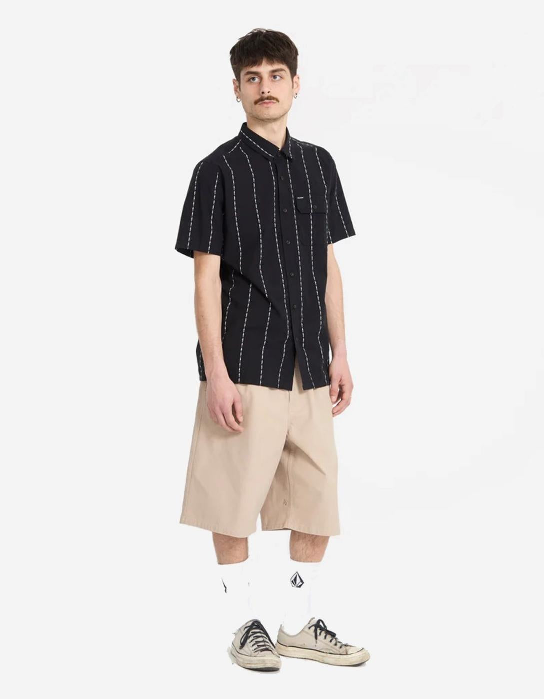 Camisa VOLCOM WHITWORTH - Gloss Black