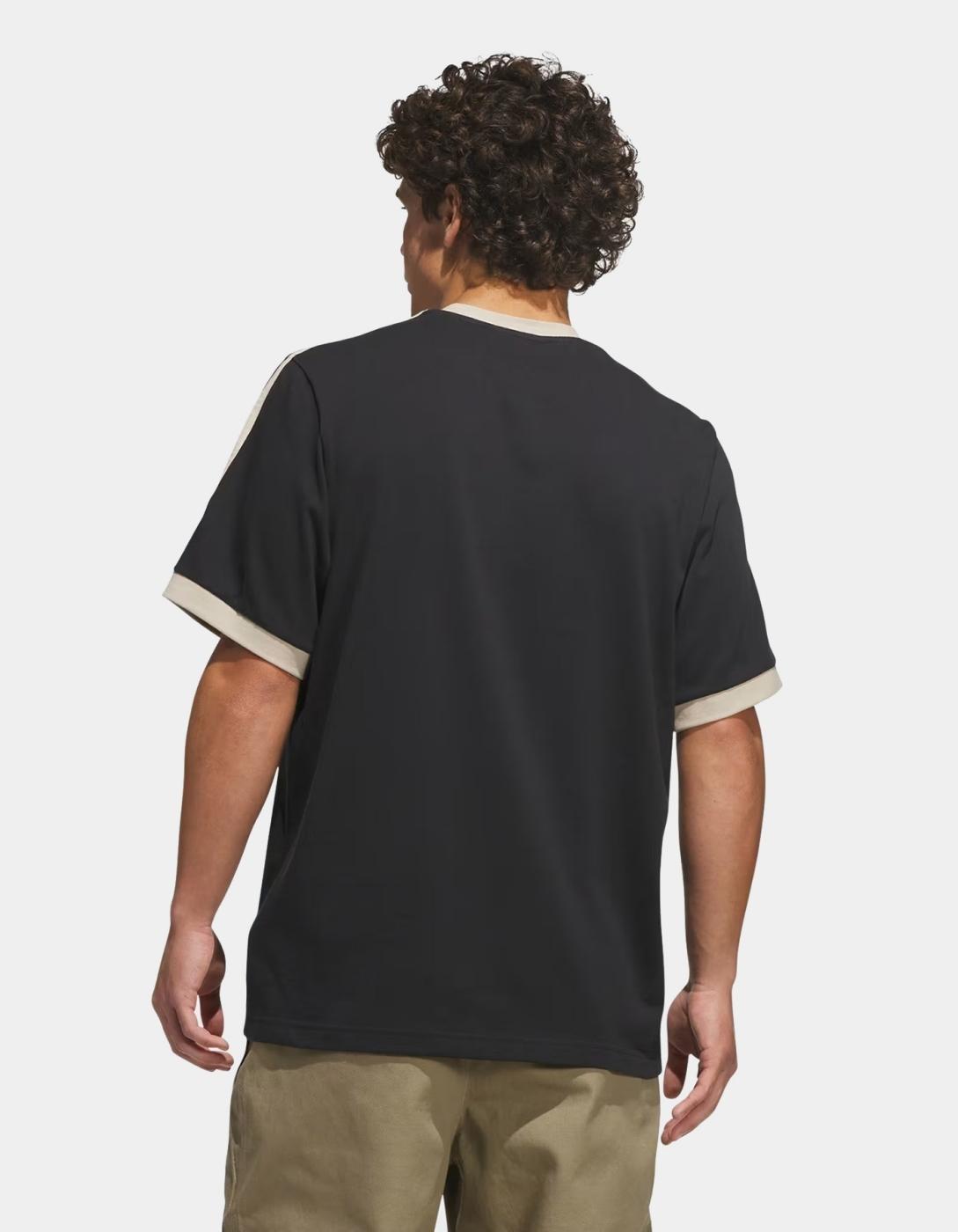 Camiseta ADIDAS FSBS RINGER - Black/Khaki Three