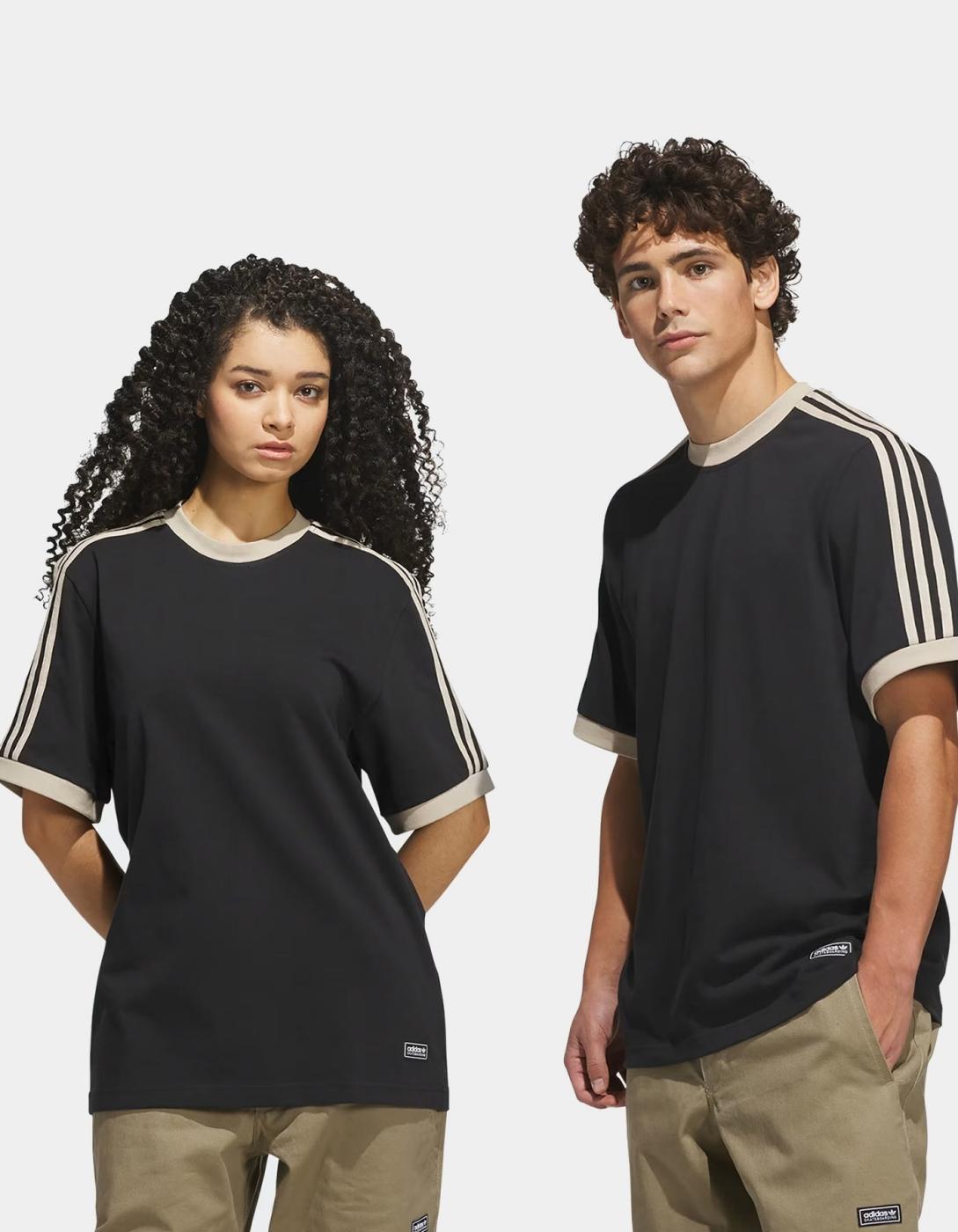 Camiseta ADIDAS FSBS RINGER - Black/Khaki Three