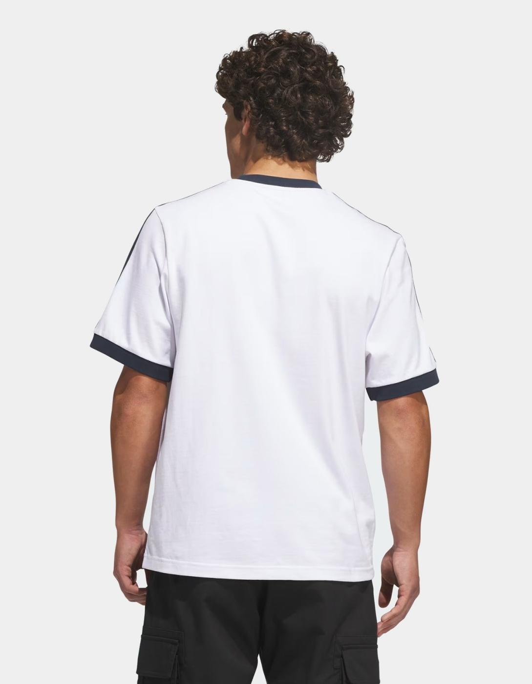 Camiseta ADIDAS FSBS RINGER - White/Aurora Ink
