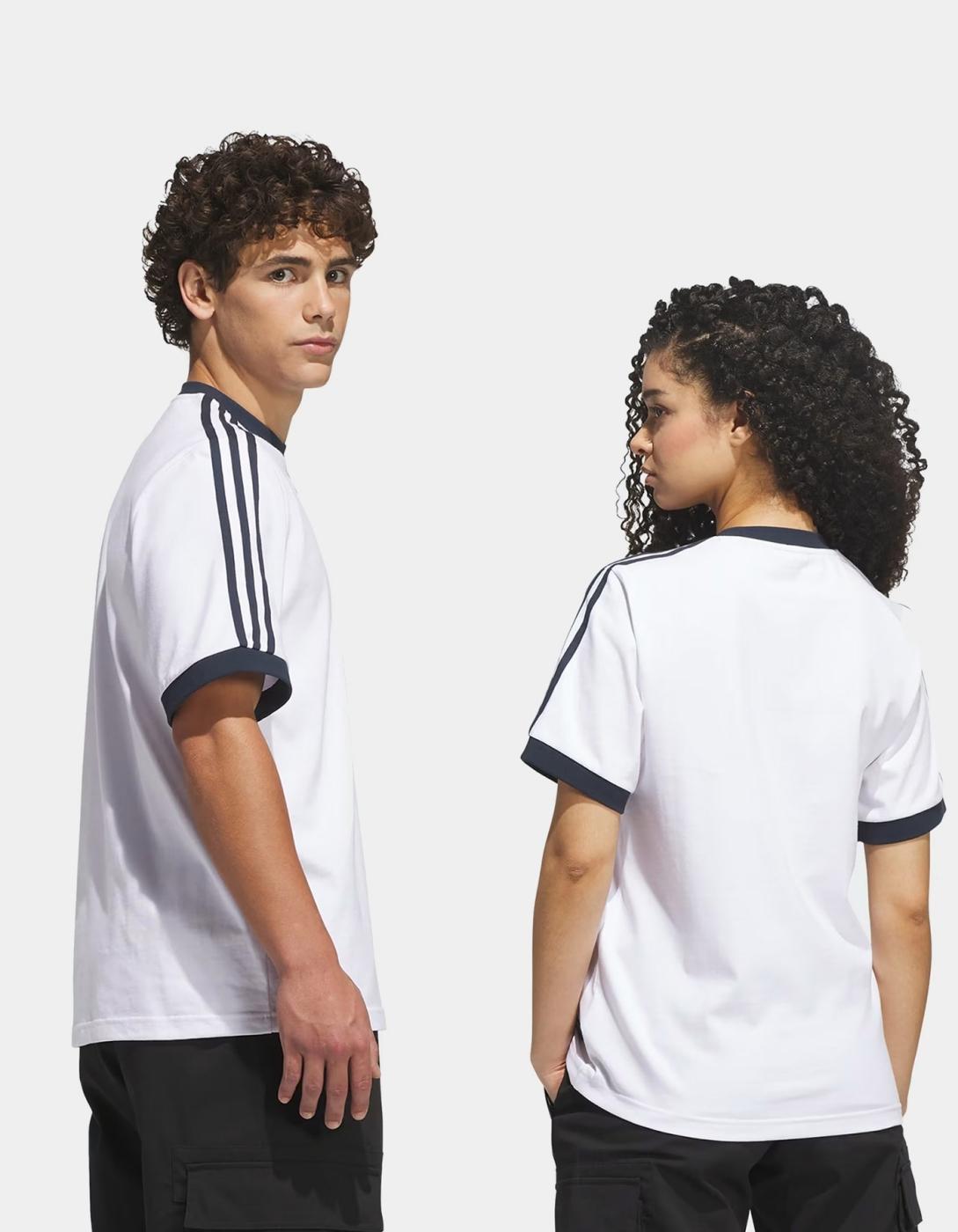 Camiseta ADIDAS FSBS RINGER - White/Aurora Ink