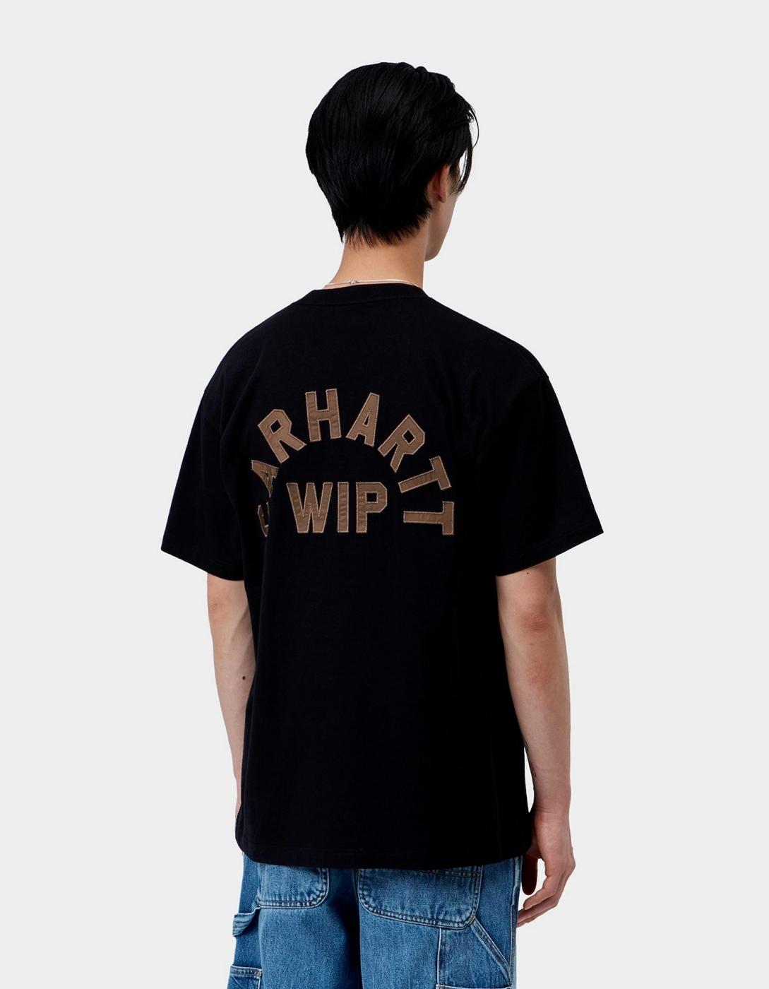 Camiseta ARCH SCRIPT - Black / WIP H Brown