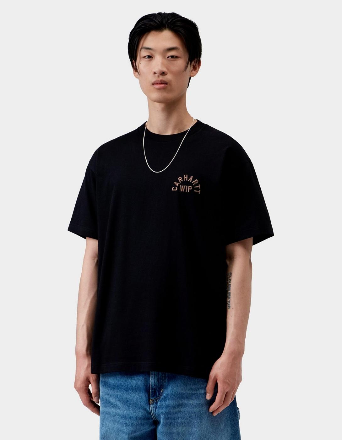 Camiseta ARCH SCRIPT - Black / WIP H Brown