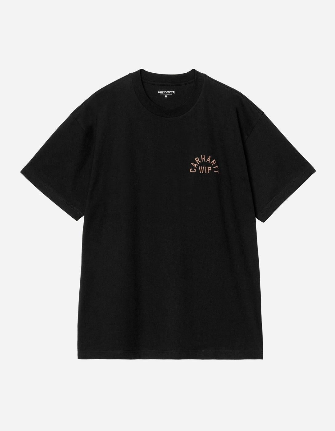 Camiseta ARCH SCRIPT - Black / WIP H Brown