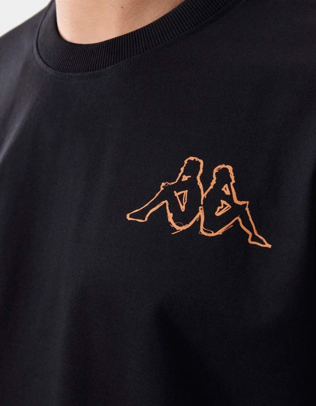 Camiseta AUTHENTIC ORASY - Black/Orange Desert