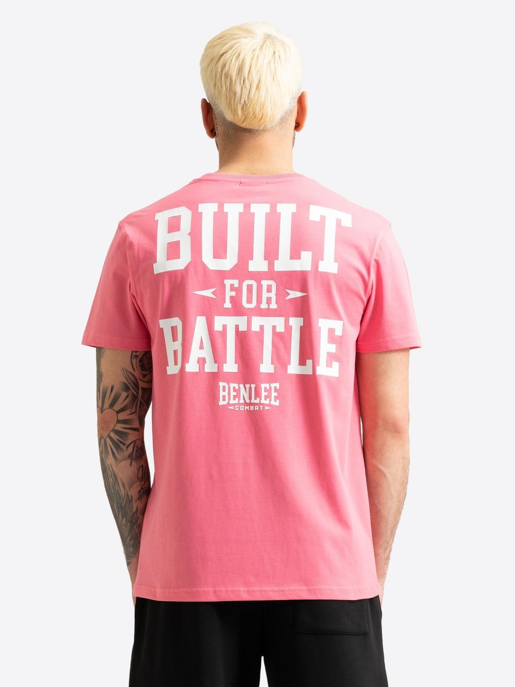Camiseta BENLEE CUTCHOGUE - Pink/White