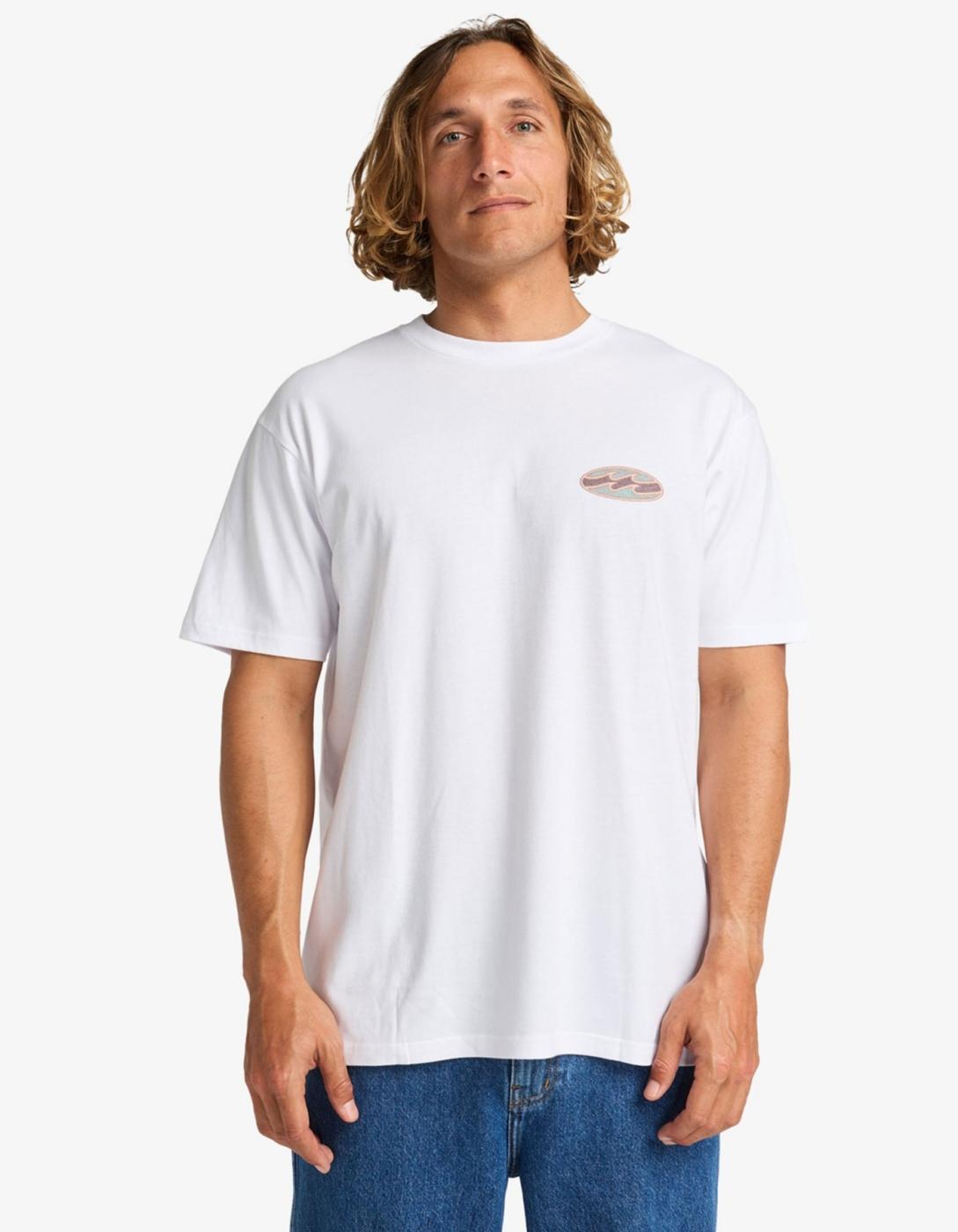 Camiseta BILLABONG CRAYON WAVE - White